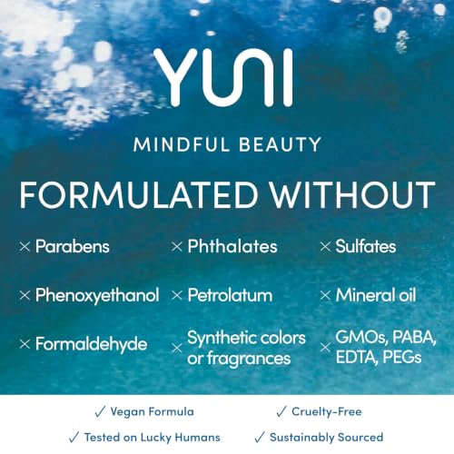 YUNI Beauty Large Body Wipes, Peppermint Citrus, 12 Count - Biodegradable Shower Alternative
