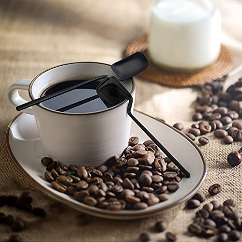 IQCWOOD 5.6 Inch Stainless Steel Espresso Spoons, Set of 6
