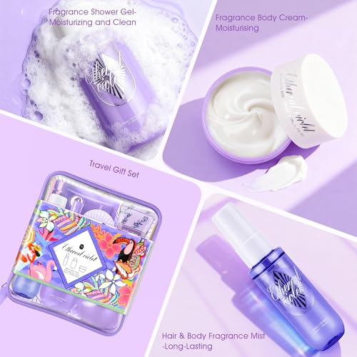 KIYTARBOO Women's Spa Skincare Gift Set - Travel Size 11-Piece Self Care Kit