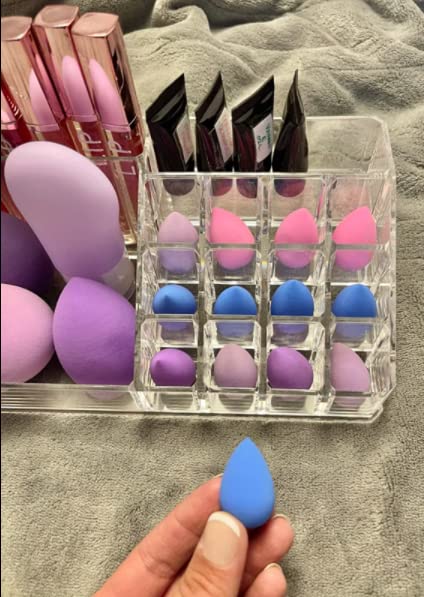 Urradia Mini Makeup Sponge Set - 10 Multi-Colored Blenders