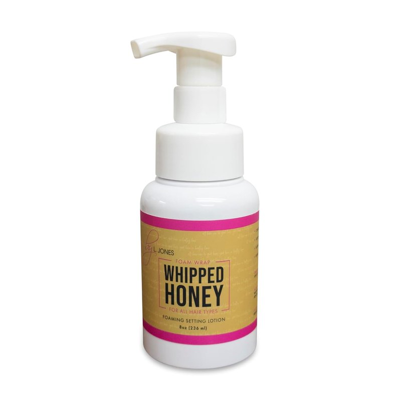 Whipped Honey Foam Wrap – Lightweight Setting Mousse for Silk Press & Styles | Anti-Frizz, Fast-Drying Hold for All Hair Types