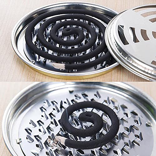 DaKuan Premium Tin Coil Holder - 4 Pack Burner with Lid
