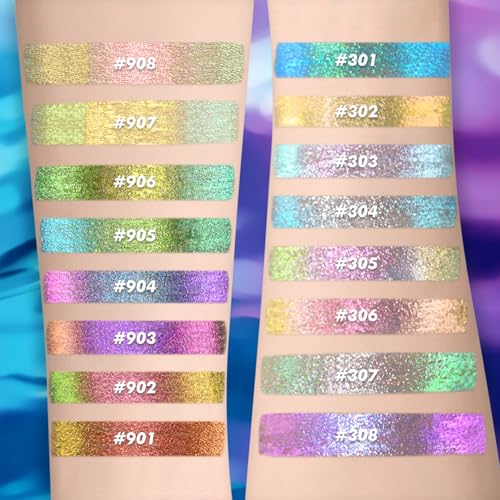 Charmacy Chameleon Liquid Eyeliner - Metallic Multi-Color Shifting Liner