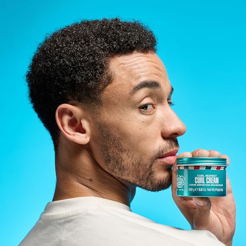 Johnny's Chop Shop Curl Respect Cream - Medium Hold, Lightly Moisturising, Curl Defining for Men 100g