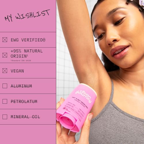 cleanjourney Aluminum-Free Deodorant - Let's Get Cococlose, 2.64 Oz