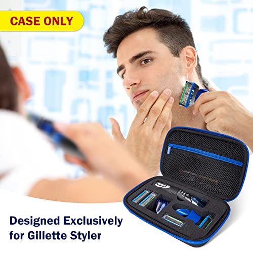 ProCase Hard Travel Case for Gillette Styler Beard Trimmer - Black, Protective EVA Shell