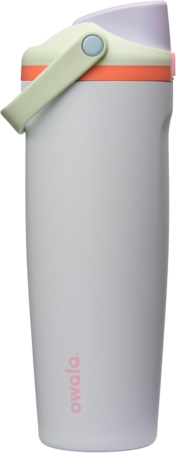 Owala FreeSip Sway Insulated Stainless Steel Water Bottle - 40oz, Two-Way Spout, BPA Free, Leak Proof, Ideal for Travel & Sports