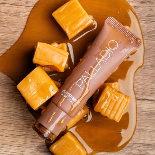 Palladio Butter Balm - Hydrating Lip Balm with Sheer Tint & Shea Butter