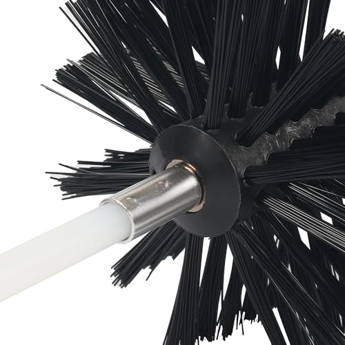 AOGYikang 6-Inch Chimney Brush Head - Heavy-Duty Cleaning Tool