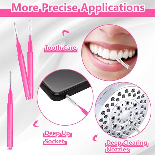 Micro Eyebrow Brush Set - 50Pcs Spoolies for Brow Lamination & Lash Lift