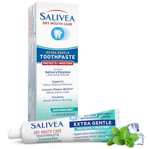Salivea Dry Mouth Toothpaste with Fluoride & Xylitol - 4.3 oz