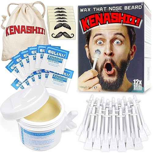 KENASHII Nose and Ear Hair Removal Wax Kit - Standard Kit