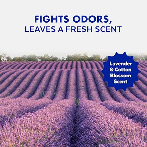 Lysol Lavender Toilet Bowl Cleaner Gel - Disinfecting & Septic Safe, 24 oz (Pack of 4)