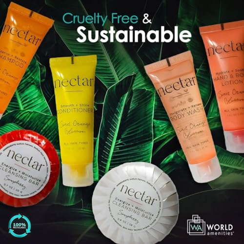 Nectar Mini Travel Toiletries Kit - Sweet Orange Blossom (Pack of 2)