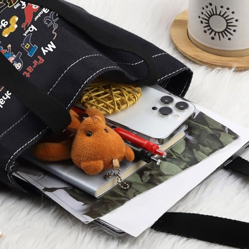 My Pirate A-Z Alphabet Tote Bag - LEVLO Pirate Quote Gift