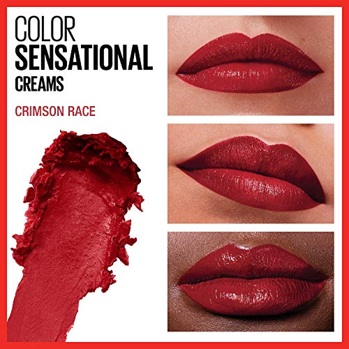 Maybelline Color Sensational Cream Lipstick - 311 Crimson Race, 0.15 oz