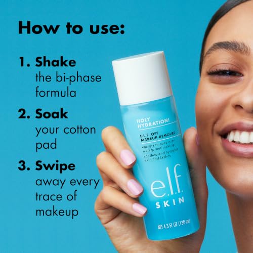 e.l.f. SKIN Holy Hydration Off Makeup Remover – 4.3 Fl Oz