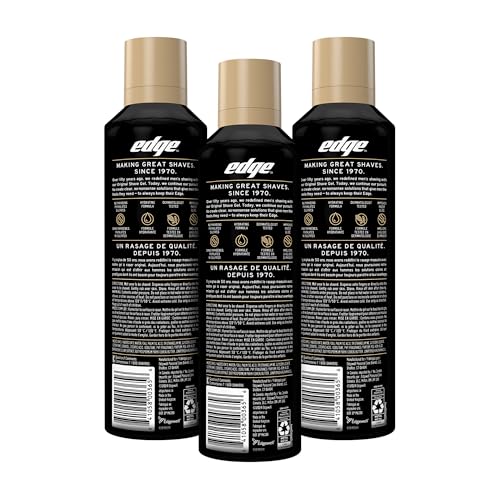 Edge Shave Gel for Men, Cedarwood & Shea Butter, 7oz (3 Pack)