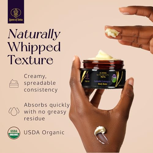 Queen of Shea Raw Organic East African Nilotica Shea Butter - 4 oz