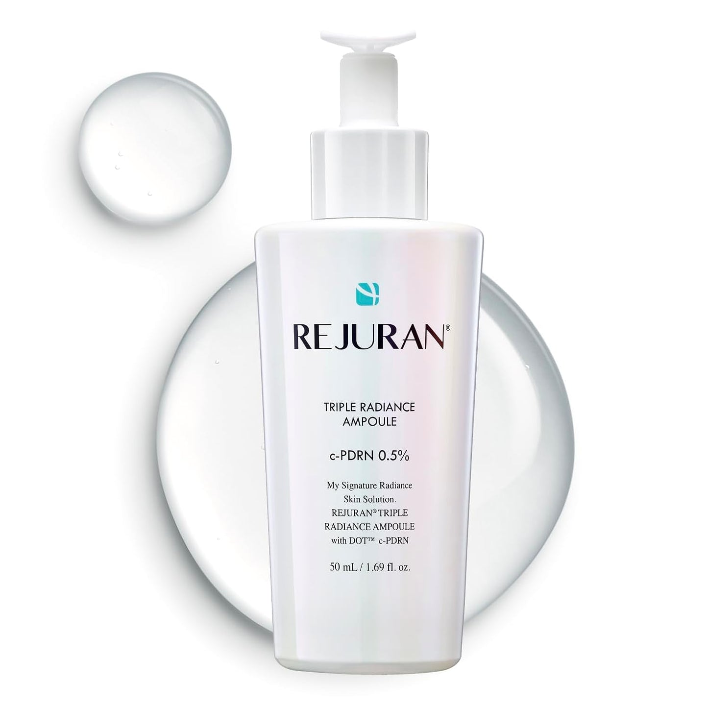 Rejuran® Dual Effect Ampoule - Korean Face Serum for Hydration, Firming & Radiance | 10mL Travel Size