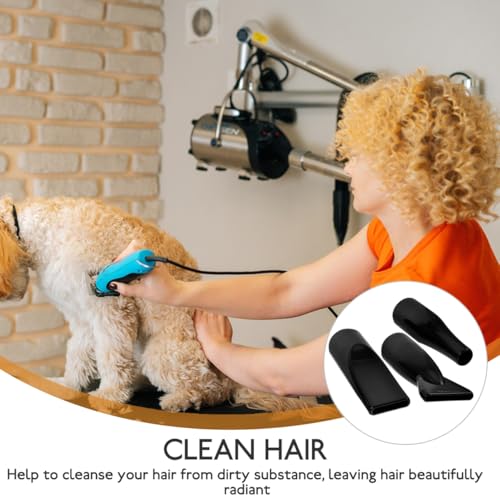 GALPADA Universal Blow Dryer Nozzle Attachment Set for Pets - 3 Pack