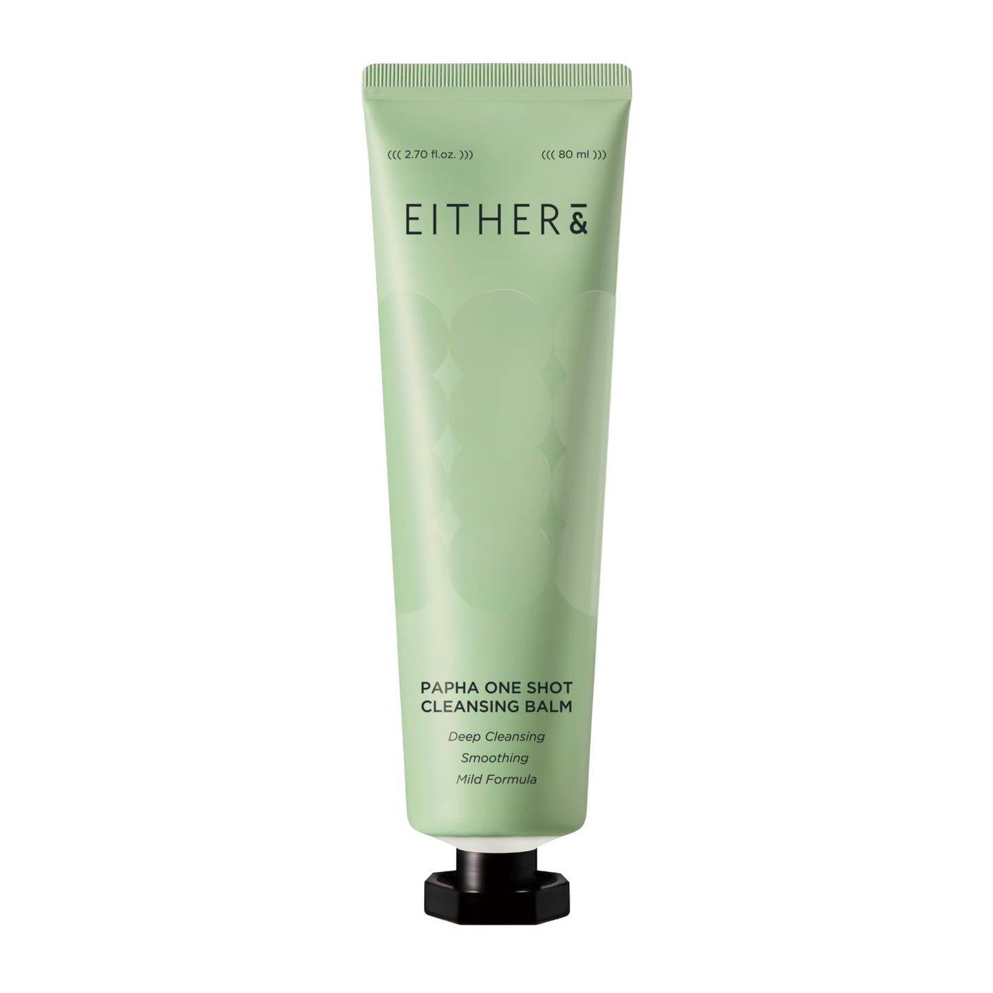 PAPHA One Shot Cleansing Balm - Korean 2-in-1 Melting Makeup Remover & Gentle Oil-to-Milk Cleanser with Papaya Enzyme | Hydrating & Smoothing (2.70 fl. oz.)
