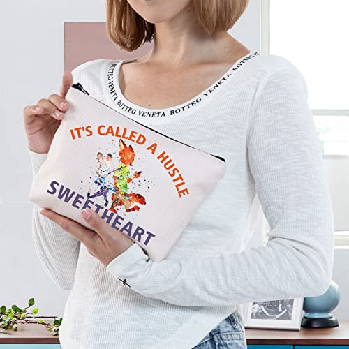Nick & Judy Cartoon Makeup Bag - Waterproof Cosmetic Travel Organizer