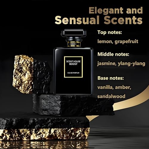 Men's Eau de Parfum Vanilla Sandalwood Cologne - Long Lasting Fragrance
