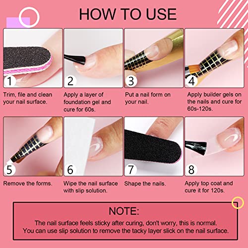 SAVILAND Builder Nail Gel Kit - All-in-One Extension & Strengthening Set