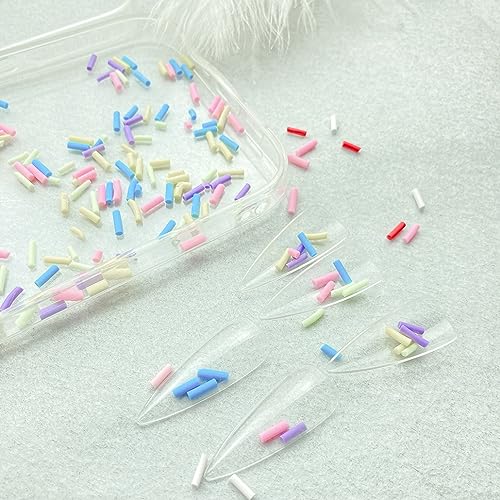 Mulutoo 100g Mixed Color Fake Sprinkles for Nail Art & Craft DIY - A-15