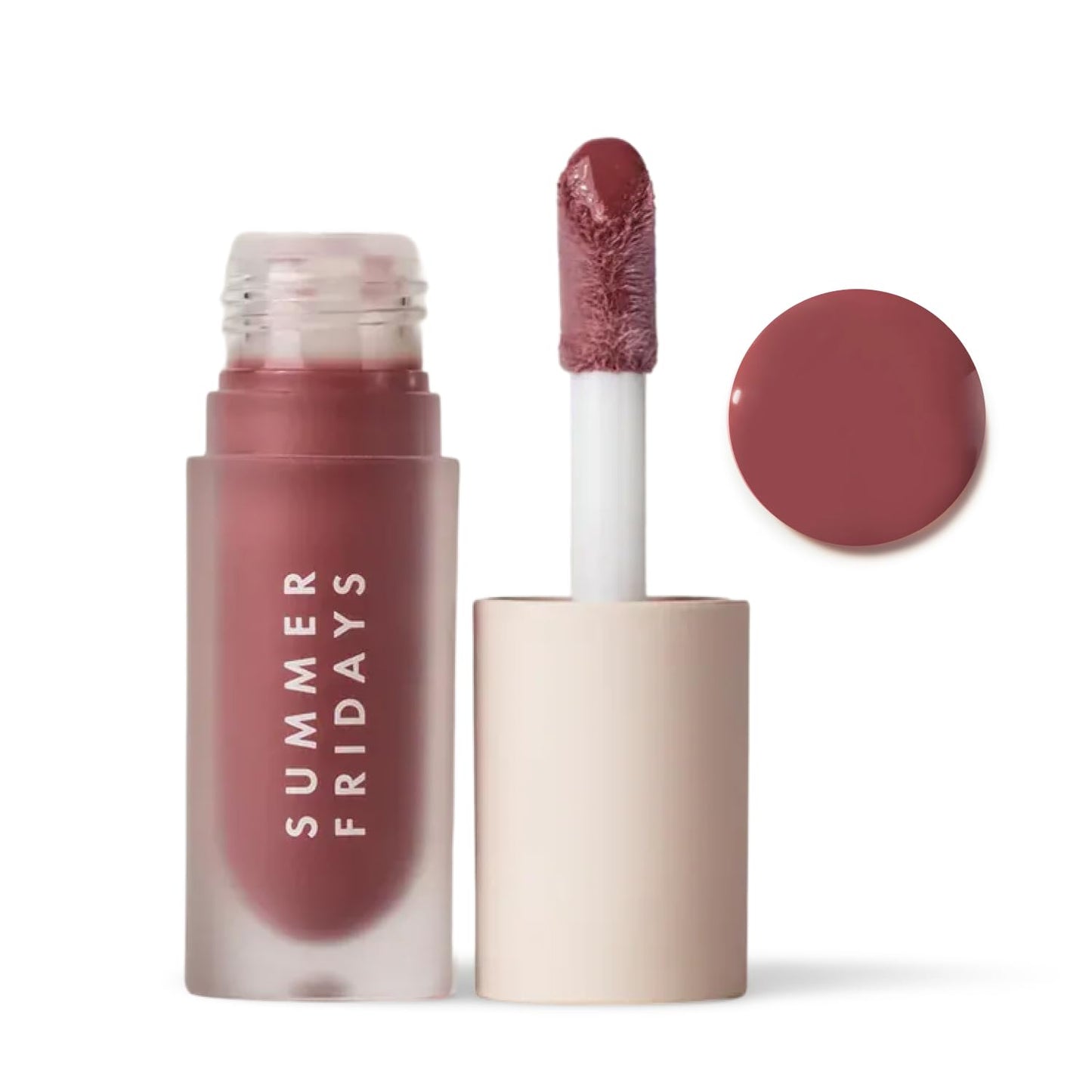 Dream Lip Oil - Hydrating Tinted Gloss with Skincare Benefits | Non-Sticky Formula for Long-Lasting Softness & Shine - Bare Sand (0.15 Oz)