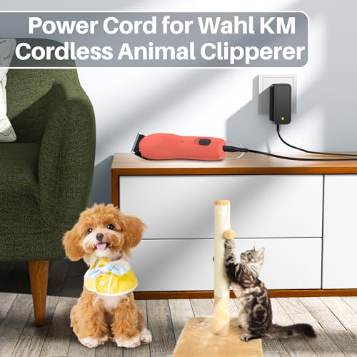 Wahl KM Cordless Clipper Replacement Power Cord - 5FT Charger