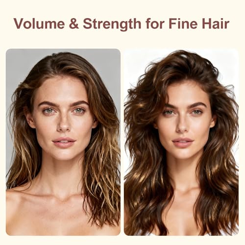 Bamboo Hair Brush for Growth & Detangling - Gentle Scalp Massage