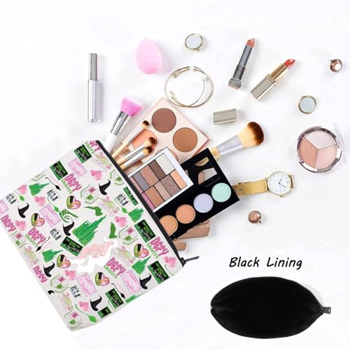 Witch Musical Canvas Makeup Bag - Theater Fan Cosmetic Pouch Gift