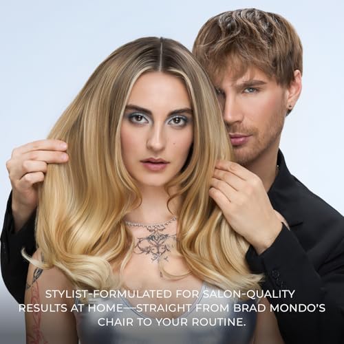 XMONDO Hair Super Gloss Leave-In Conditioning Mist ? Weightless Shine, Frizz-Free Finish | Hydrates + Protects from Heat & UV