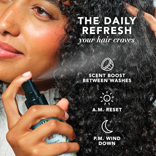 Herbal Essences Coconut Fragrance Hair Mist, Coconut Scent, Frizz Control, 3.2 fl oz, for all Hair Types