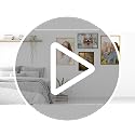 5x8 Gold Wooden Picture Frame - Elegant Rustic Design