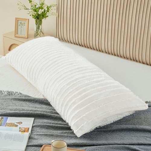 BEDELITE Boho Body Pillow Cover, 20x54 Inch, Super Soft Fleece