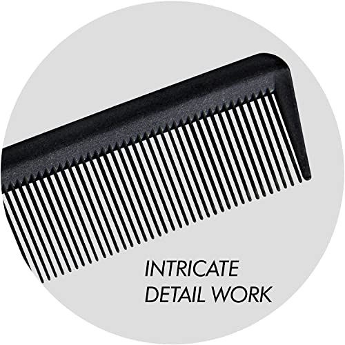Sam Villa Signature Series Black Professional Hair Cutting & Parting Comb - 1 Pack