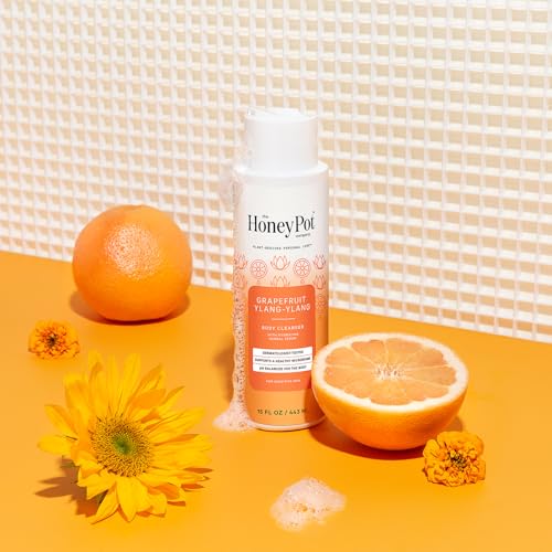 The Honey Pot Company - Body Wash for Women Grapefruit Ylang