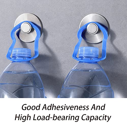 PIGIAOKA Magnetic Soap Holder - 2Pcs Stainless Steel Self-Draining Soap Dishes for Shower & Kitchen