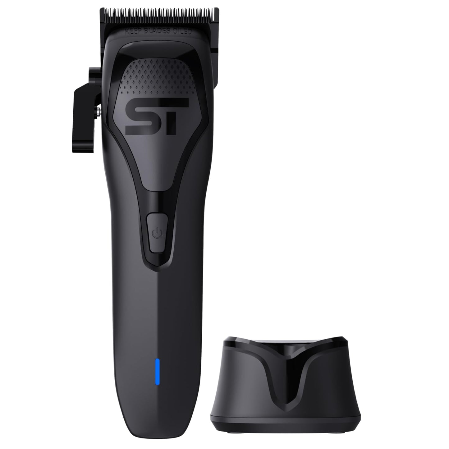 Supreme Trimmer Darkstar 72 Clipper with Magnetic Vector Motor | 180 Min Run Time, 9000 RPM Barber Hair Clipper | Low Noise, Professional Clipper DLC Blades | STC72