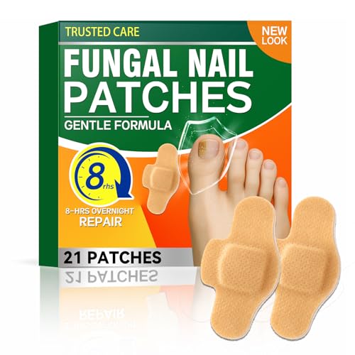 Extra Strength Fungal Nail Treatment Patches - 21 PCS Hydrogel