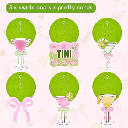A Tini Bit Older Birthday Banner Set - Martini Party Decorations