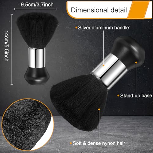 Professional Straight Razor Kit with 40 Blades & Neck Duster Brush for Barbers & Home Grooming