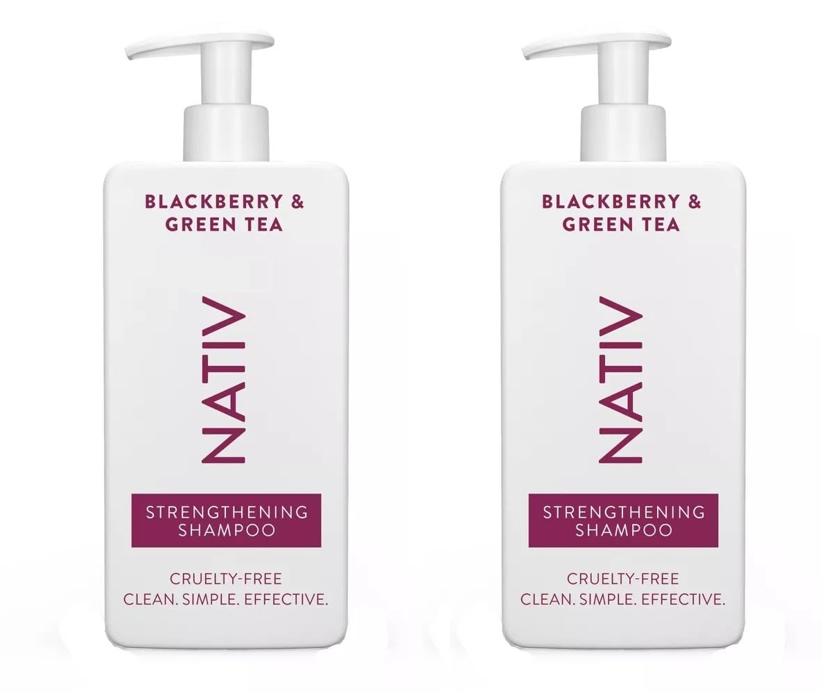 Nativee Limited Edition Shampoo - Almond & Shea Butter | 2 Pack, 16.5 FL OZ Each