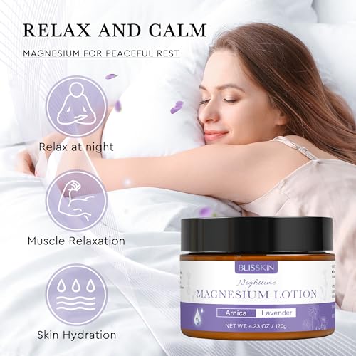Soothing Nighttime Body Lotion with Magnesium & Arnica - 4.23oz