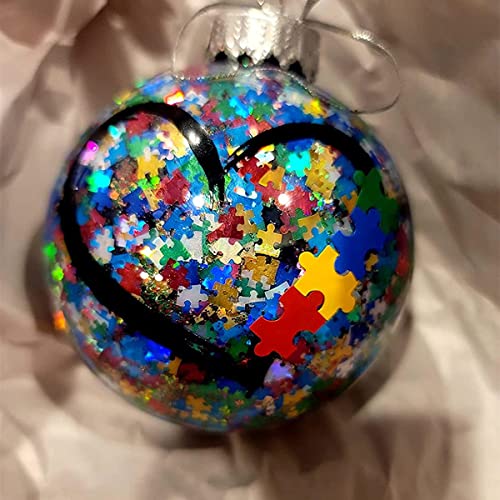Holographic Puzzle Piece Nail Glitter Sequins - 50g Mix Colors
