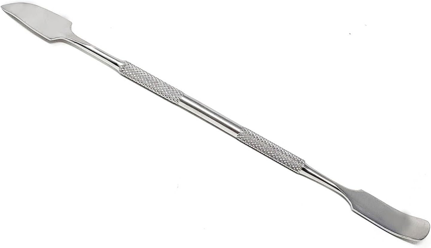 Makeup Spatula Tool - Professional Stainless Steel Mixer for Cosmetics | Depotting, Scraping & Mixing