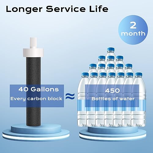 IT'S PURE EXPERT Replacement Water Bottle Filter for Brita - 4 Pack